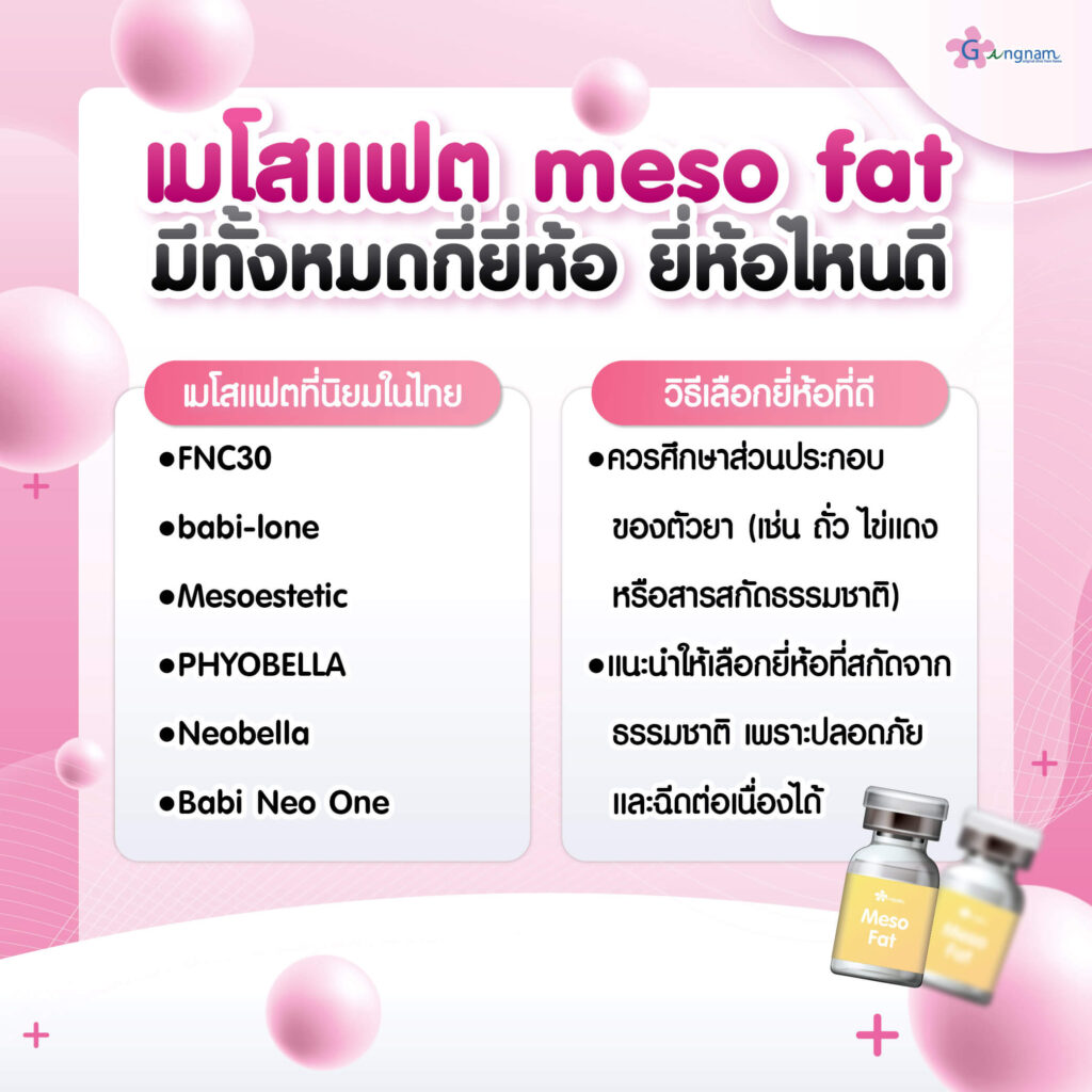 ยี่ห้อ เมโสแฟต